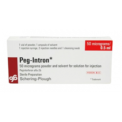 Peg - Interon 50 mcg / 0.5 ml vial peg Inter feronalfa - 2b